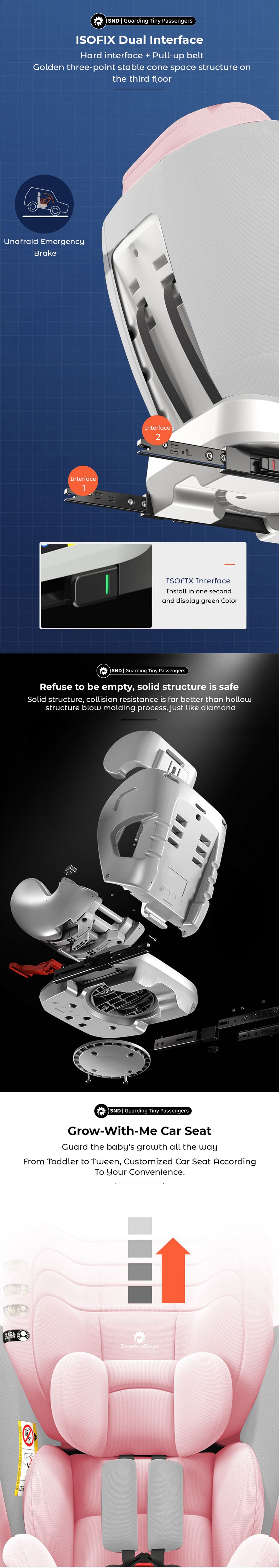 Portable Baby Car Seat