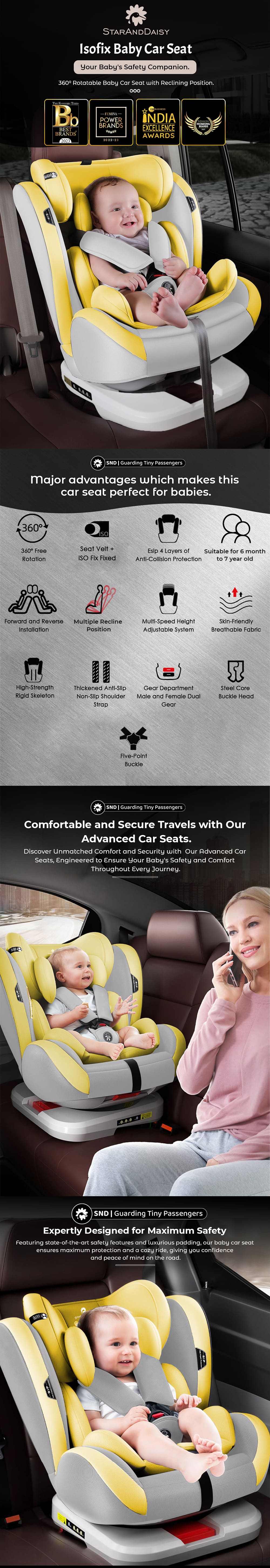 Versatile Baby Car Seat