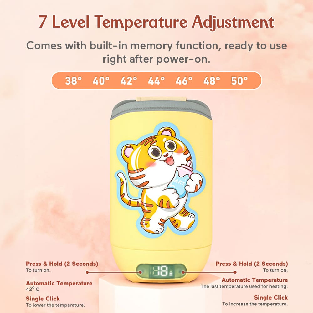 Bottle Warmer 7 level of temperature Adjustment