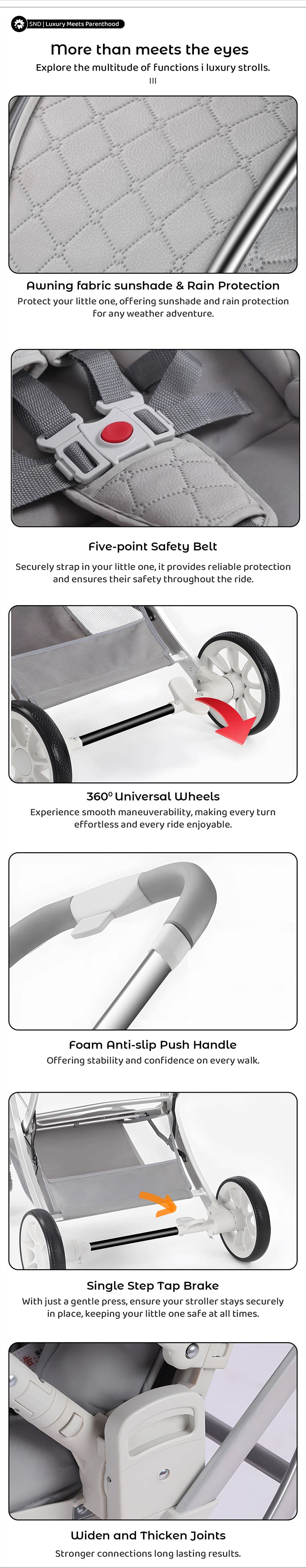 Specification of Baby Stroller