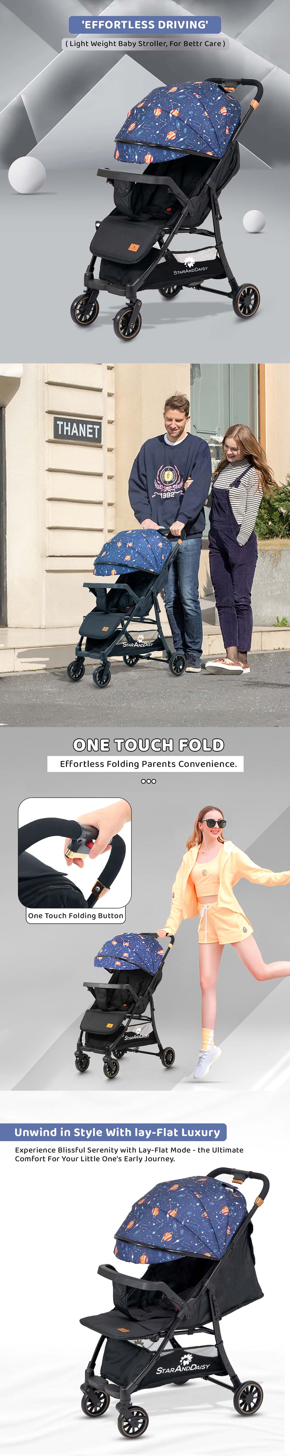 Mom Push Travel Baby Stroller