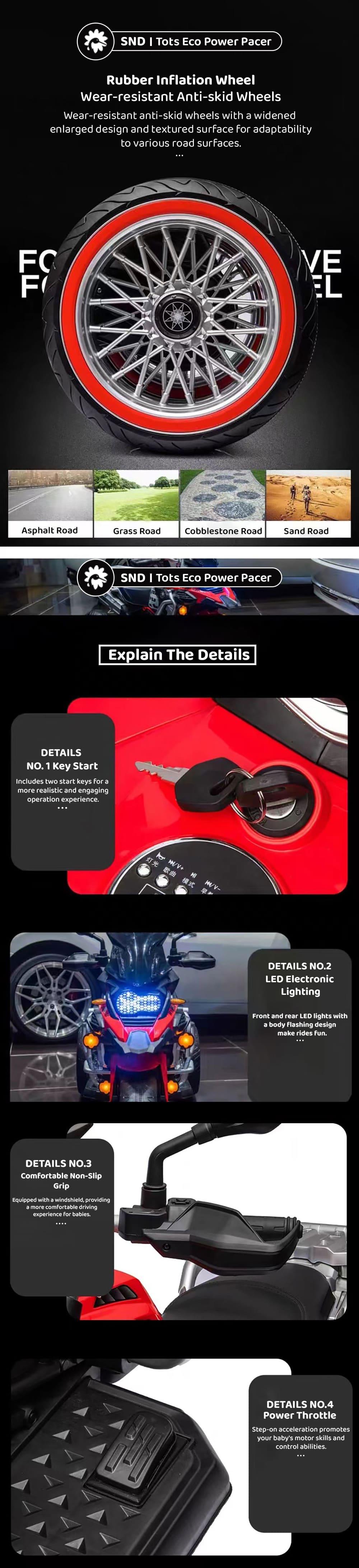 Battery Oprated Bike for Kids