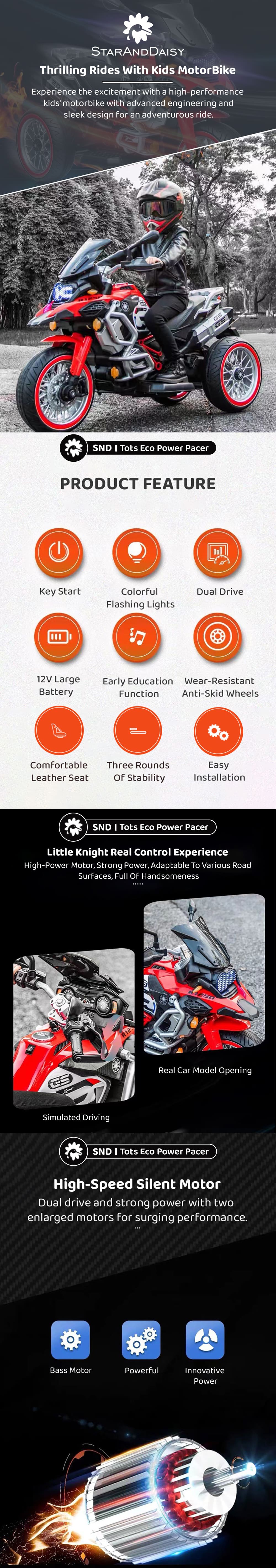 Ride On Bike for Kids