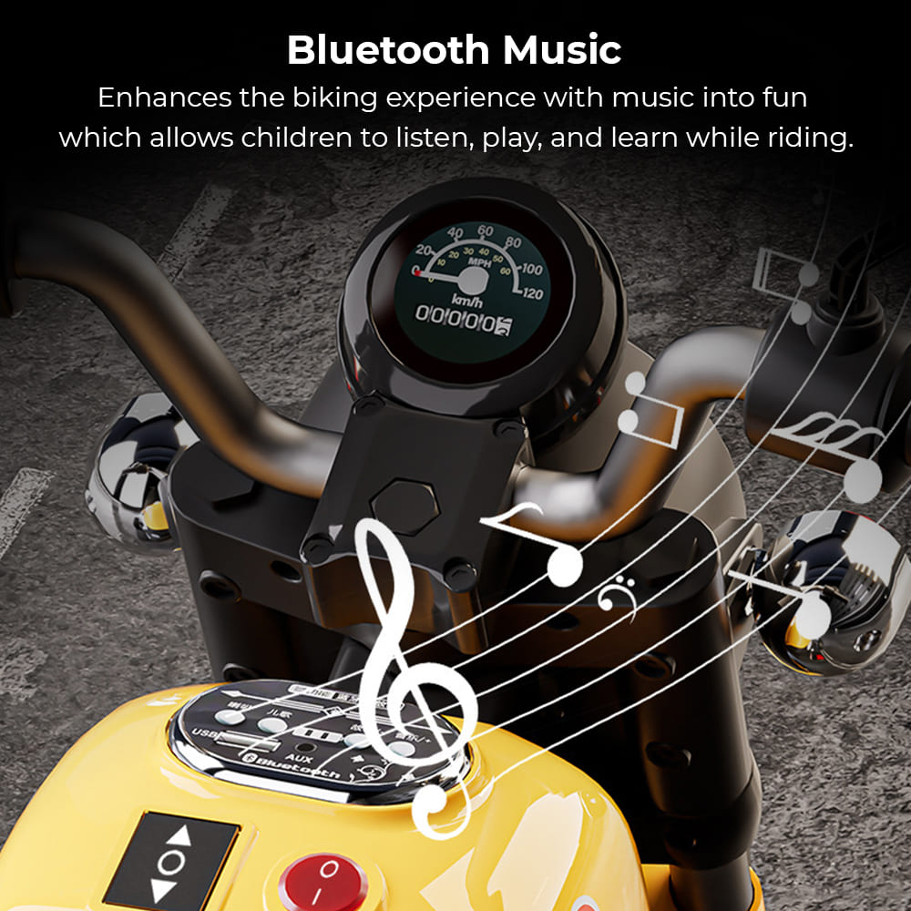 Battery-Operated Mini Motor Bike