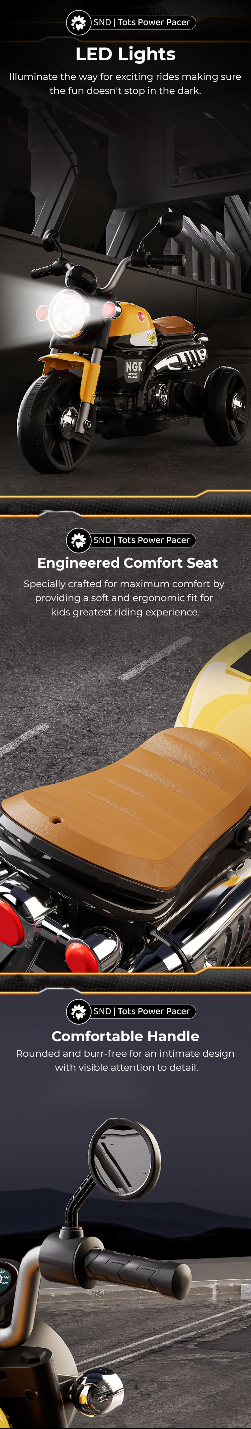 Battery-Operated bikes for kids