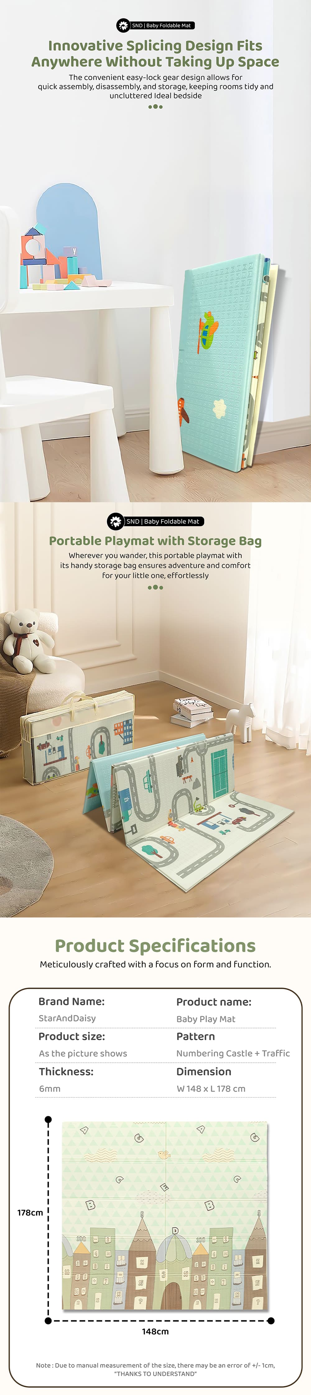 Details of Baby Playmat