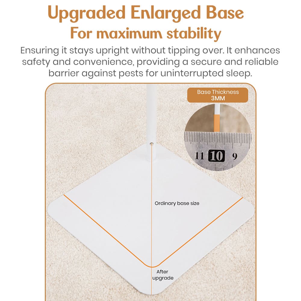 Mosquito Net for Baby Crib Bed with Adjustable Height