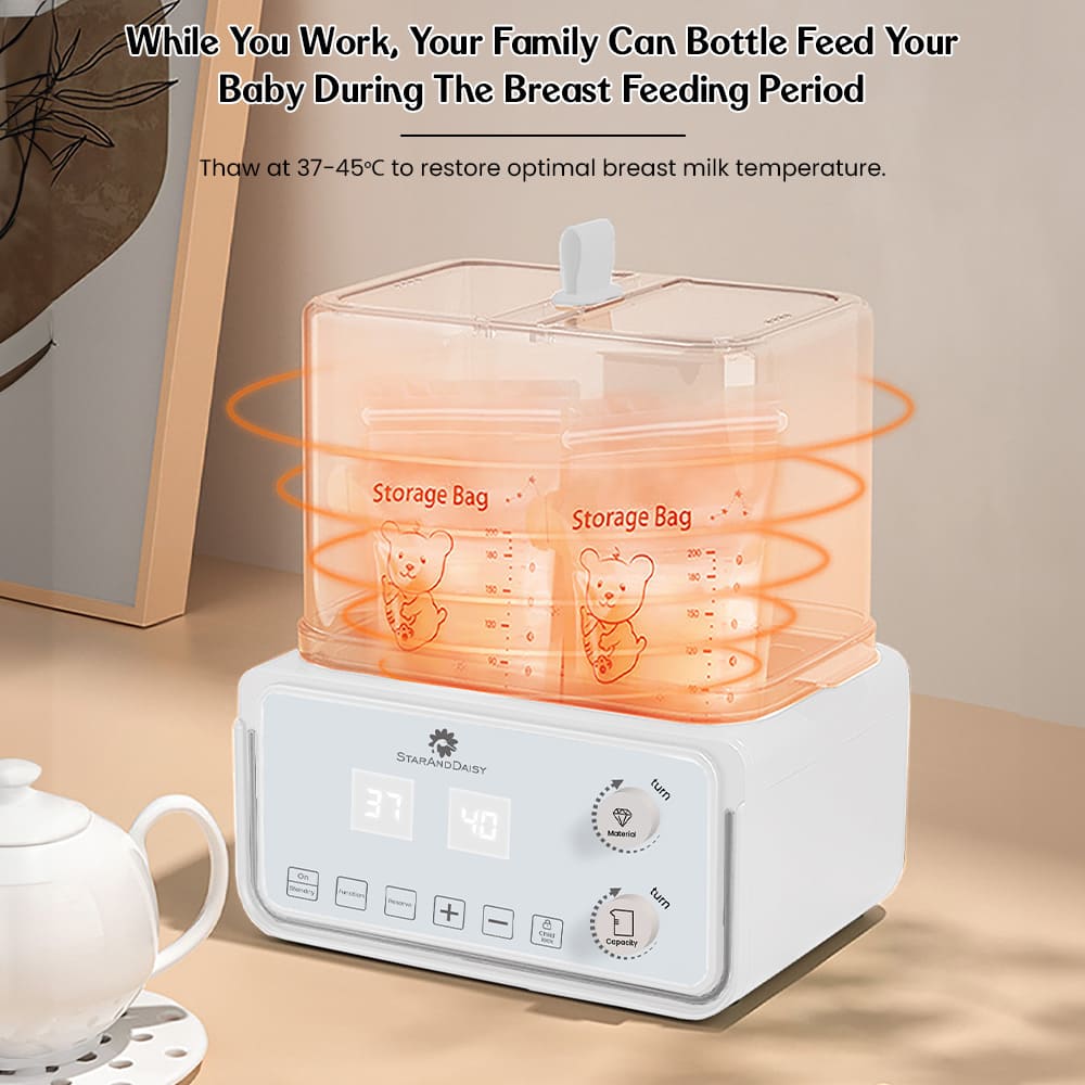 bottle warmer and sterilizer use for quick warming