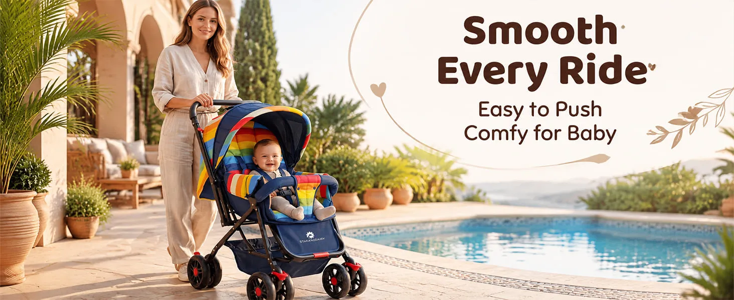 Best Stroller for Newborn Baby with Extended Canopy
