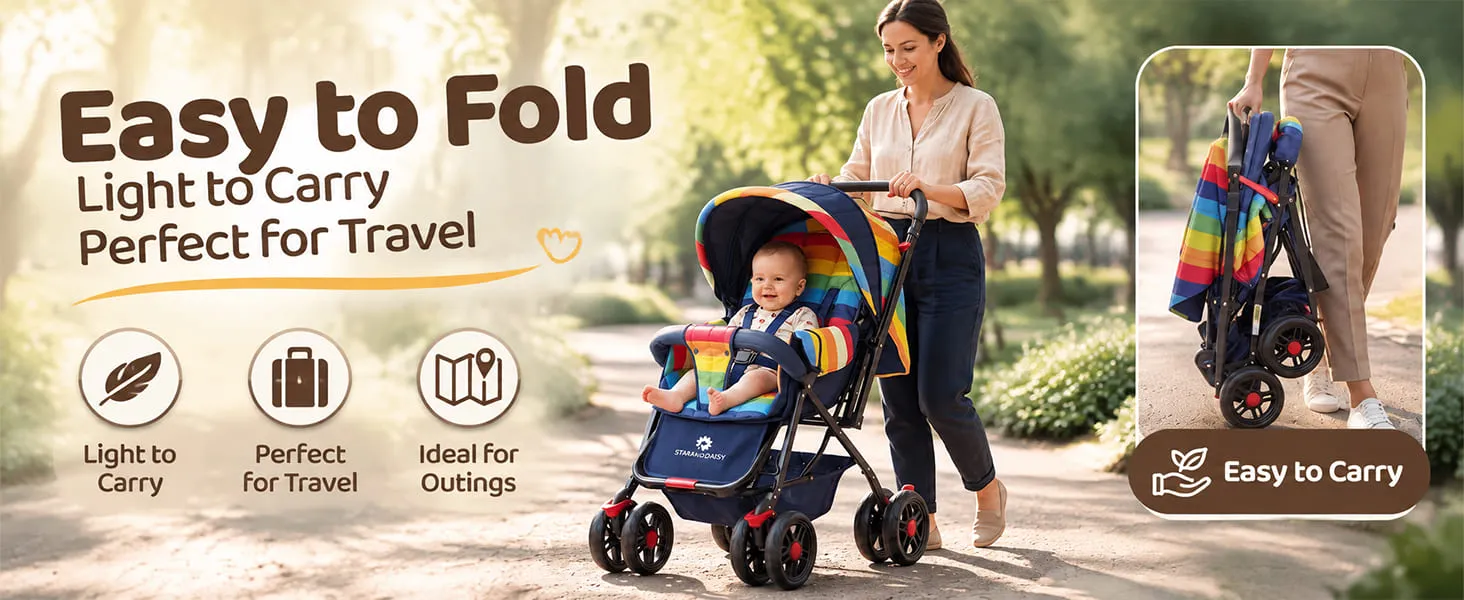 Best Stroller for Newborn Baby with Extended Canopy