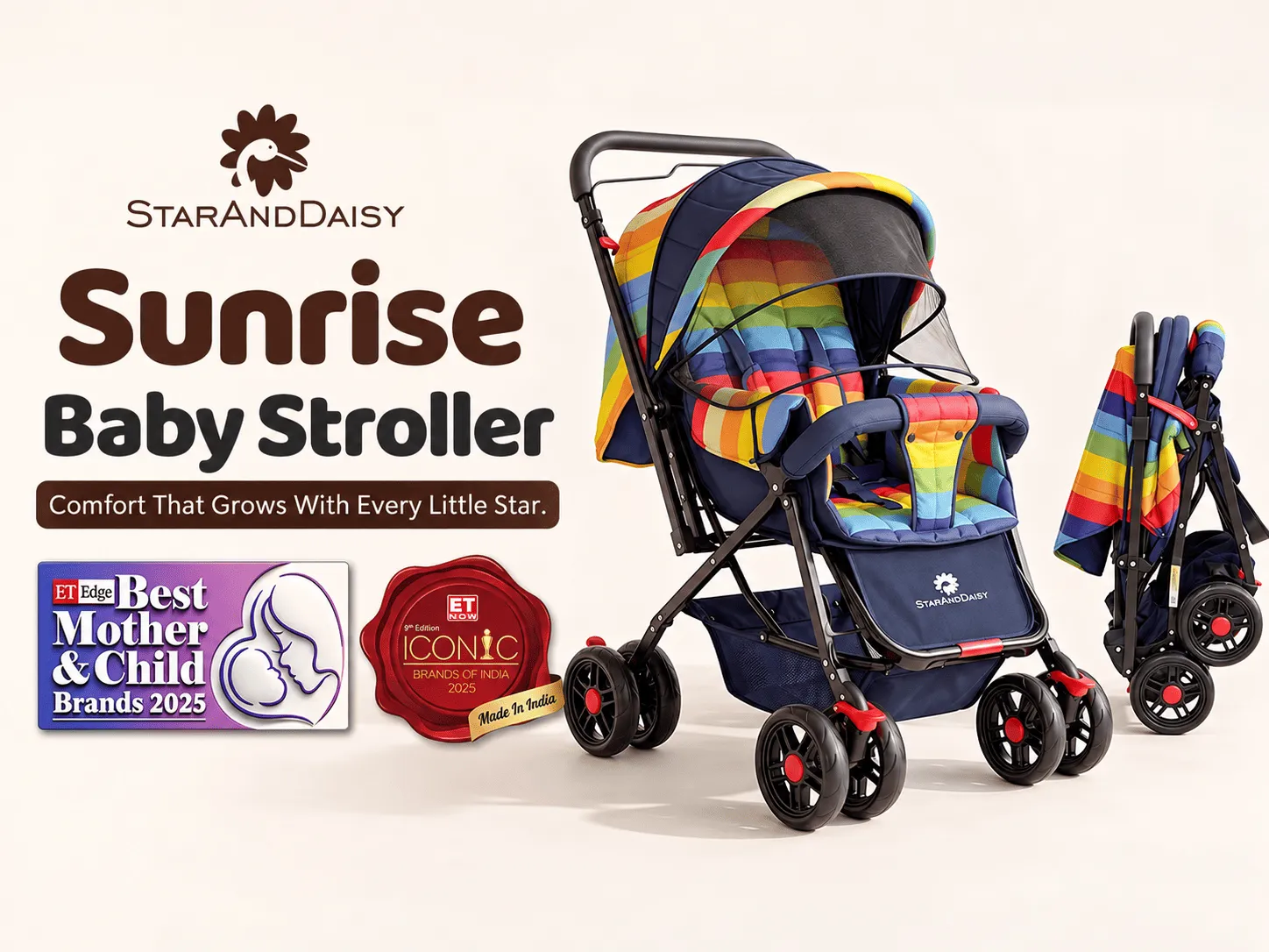 Best Stroller for Newborn Baby with Extended Canopy