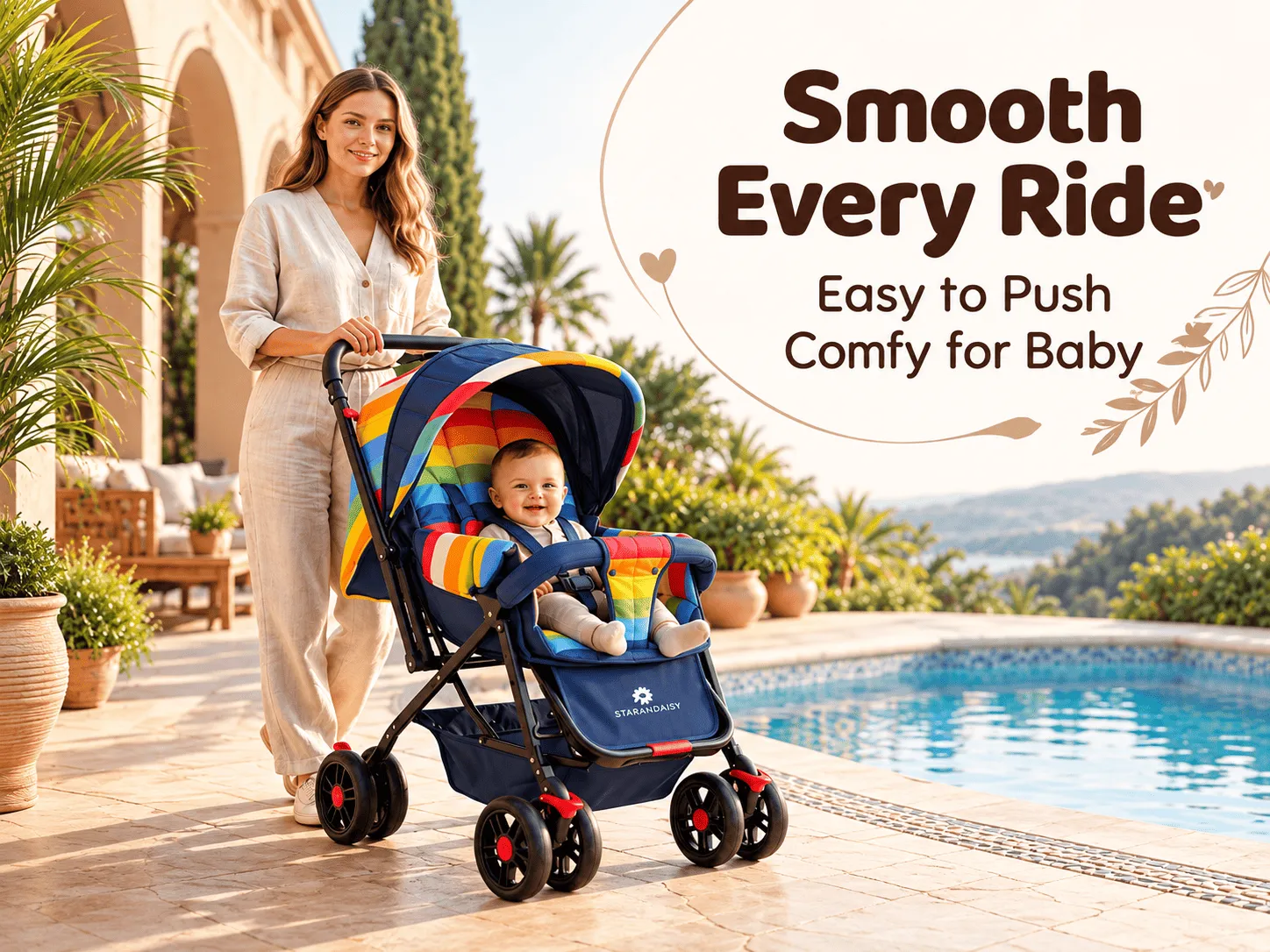 Best Stroller for Newborn Baby with Extended Canopy