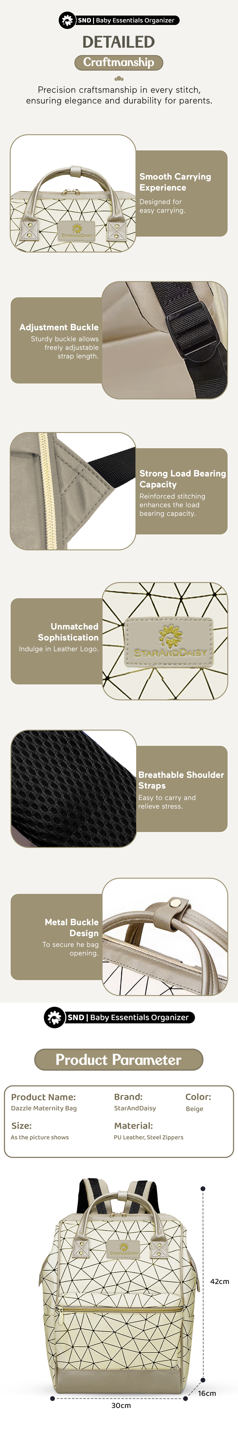 Sepecification of Diaper Backpack></p></div><div class=