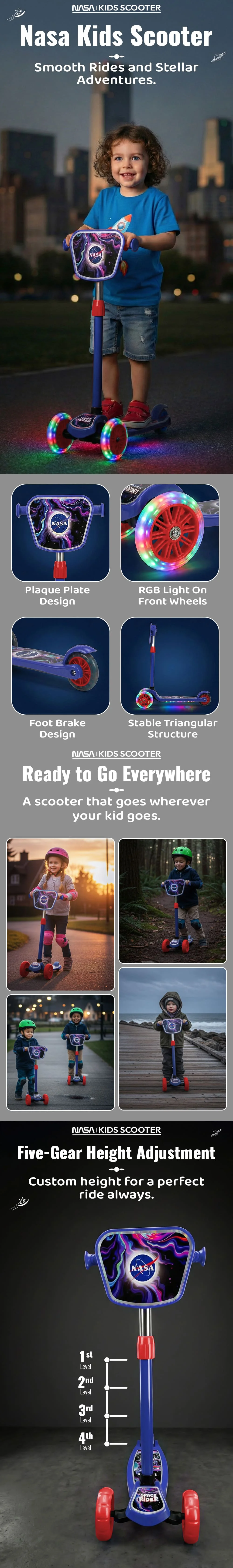 Nasa Kids Scooter