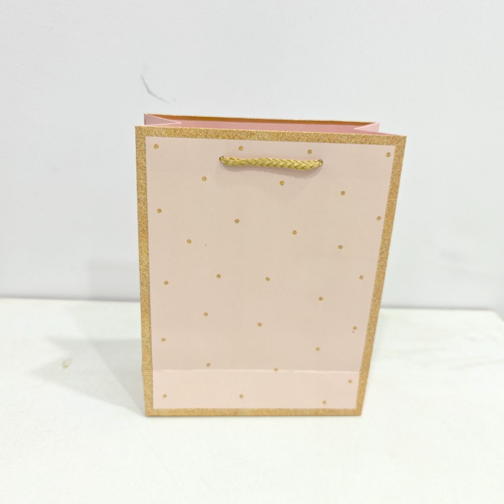 Dot Metalic Paper Bag,