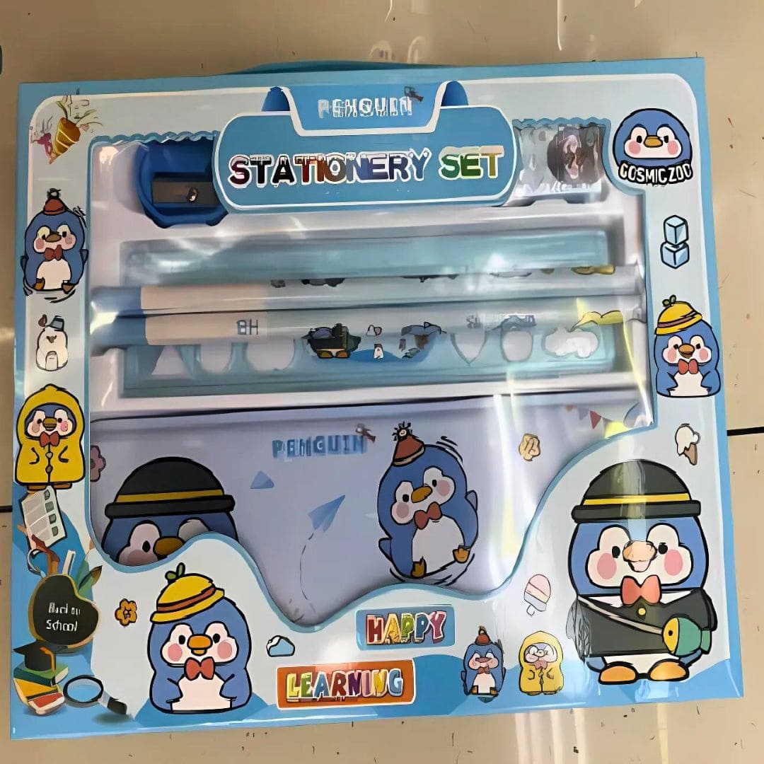 Stationery Set for Kids, Cute Stationery Supplies for Children, Perfect for Return Gift - Assorted Print