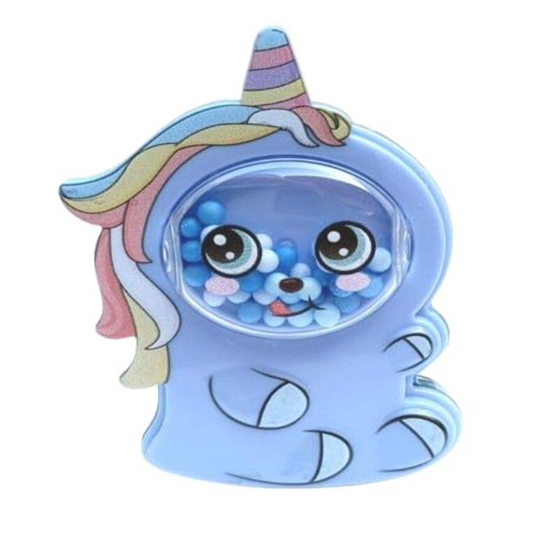 Unicorn Pencil Sharpener for Kids – Cute, Colorful & Durable with Thermacol Balls-Assorted Colour