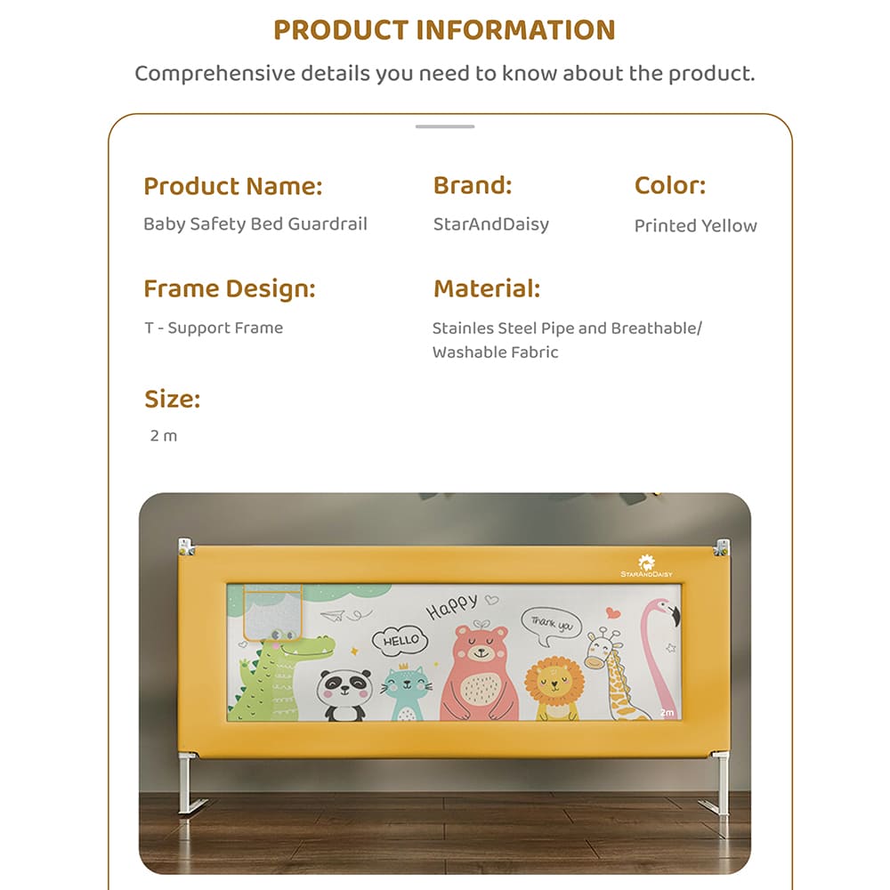 Specification of Bed Guardrail