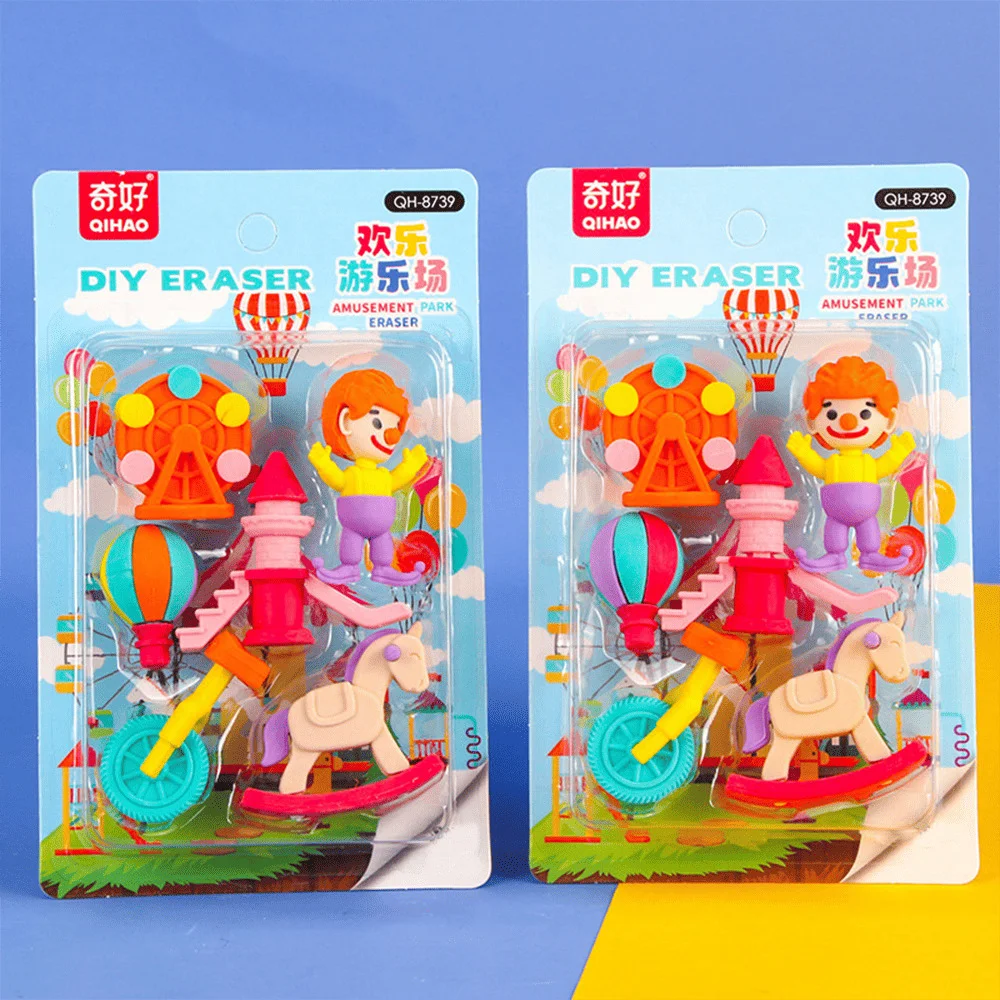 Amusement Eraser Set