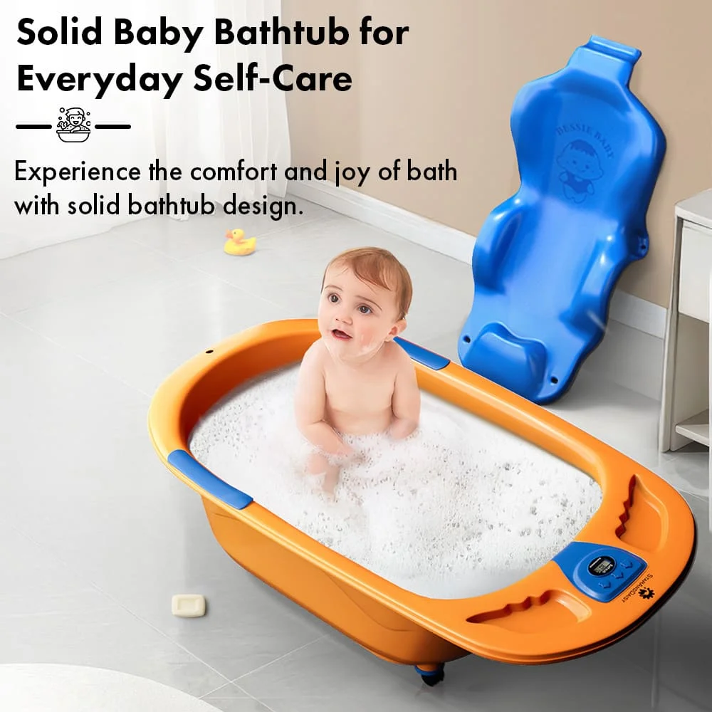 bathtub with bath seat
