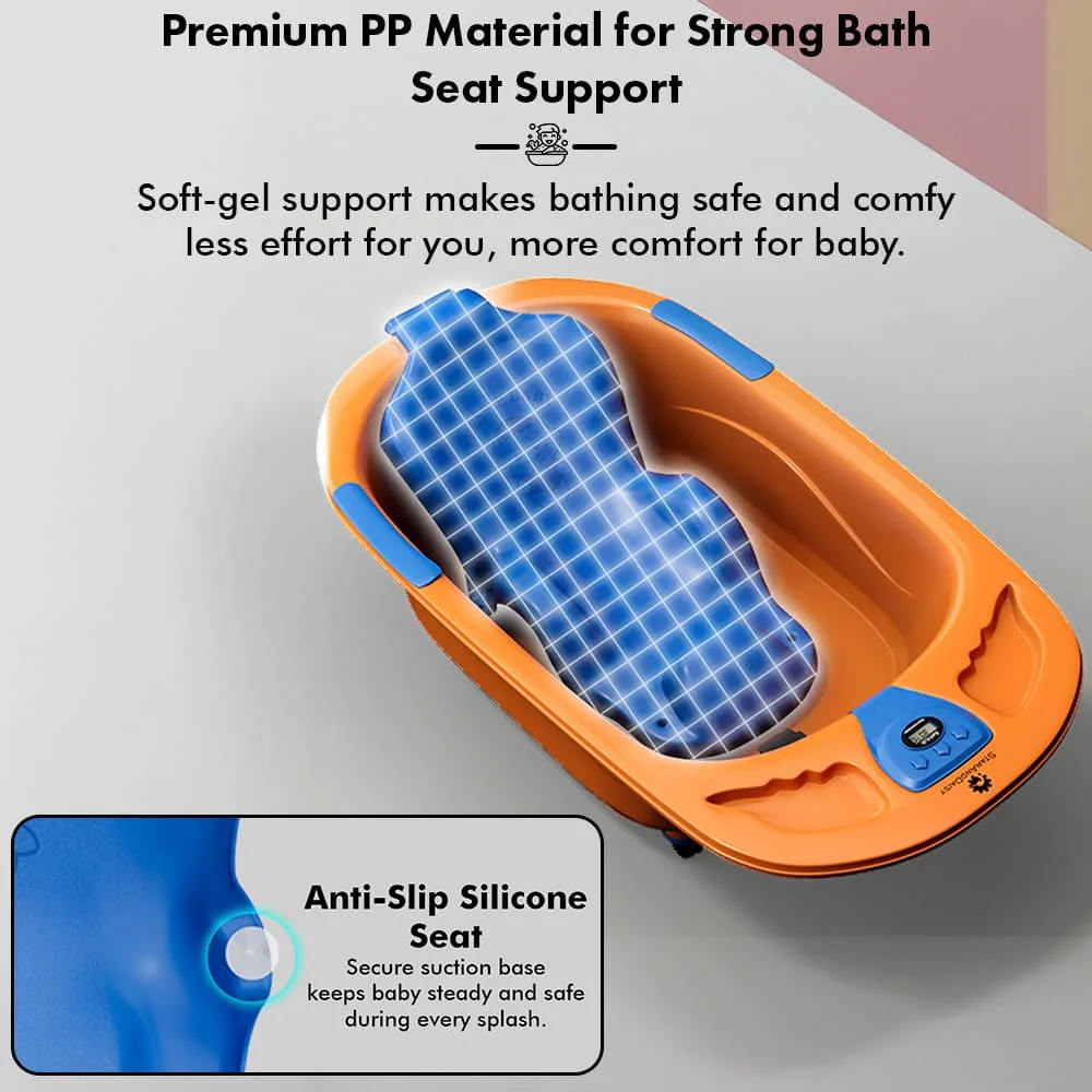 bathtub with bath seat