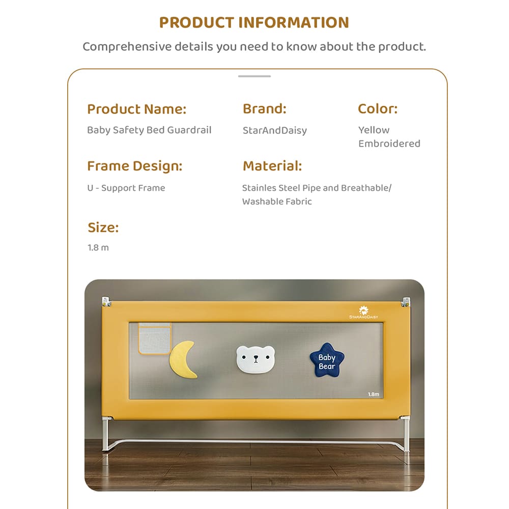 Specification of Bed Guardrail