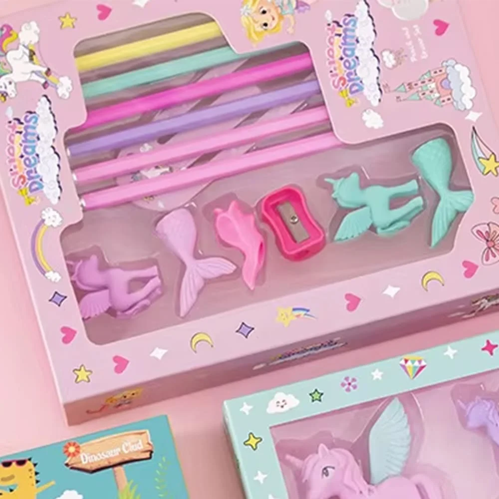 Pencil Eraser Set