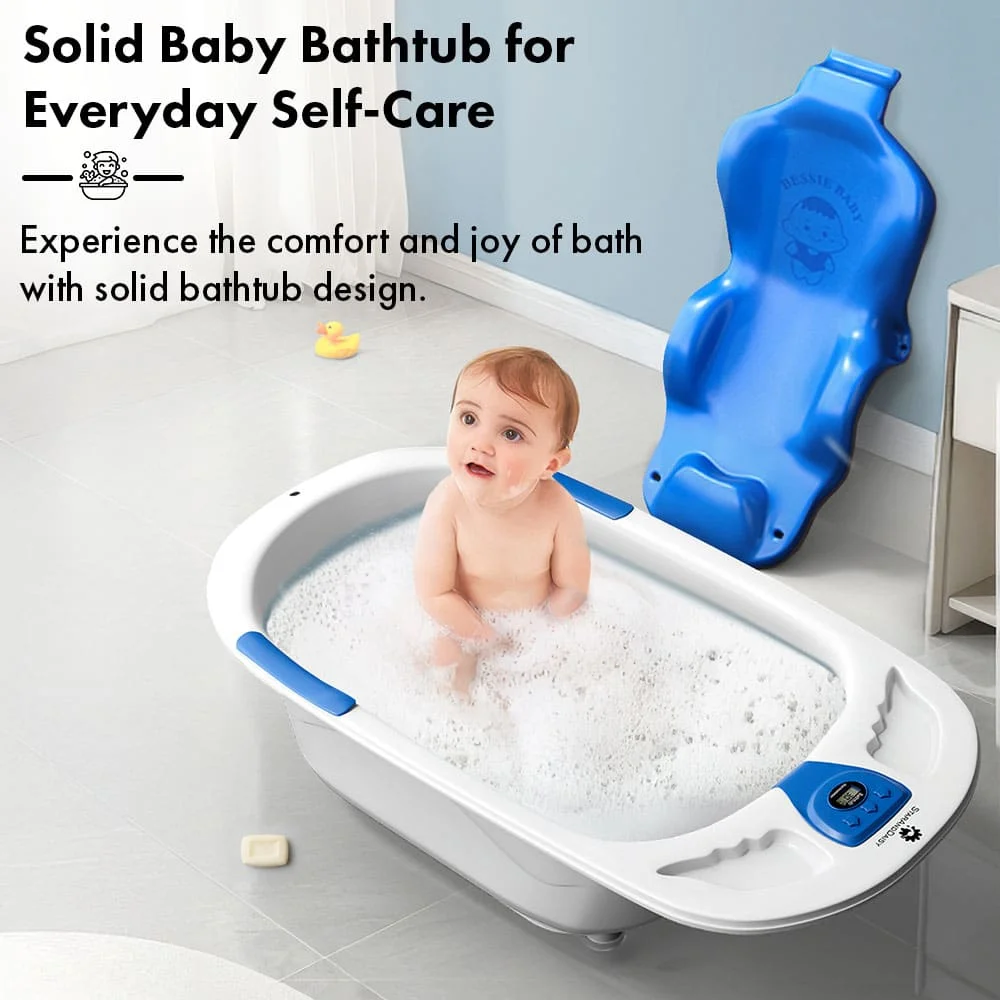 Solid baby bathtub