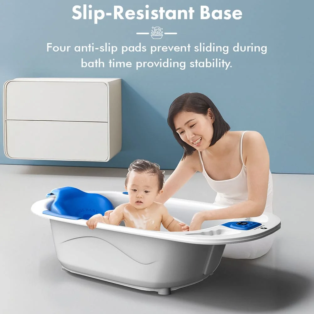 Non-slip baby bathtub
