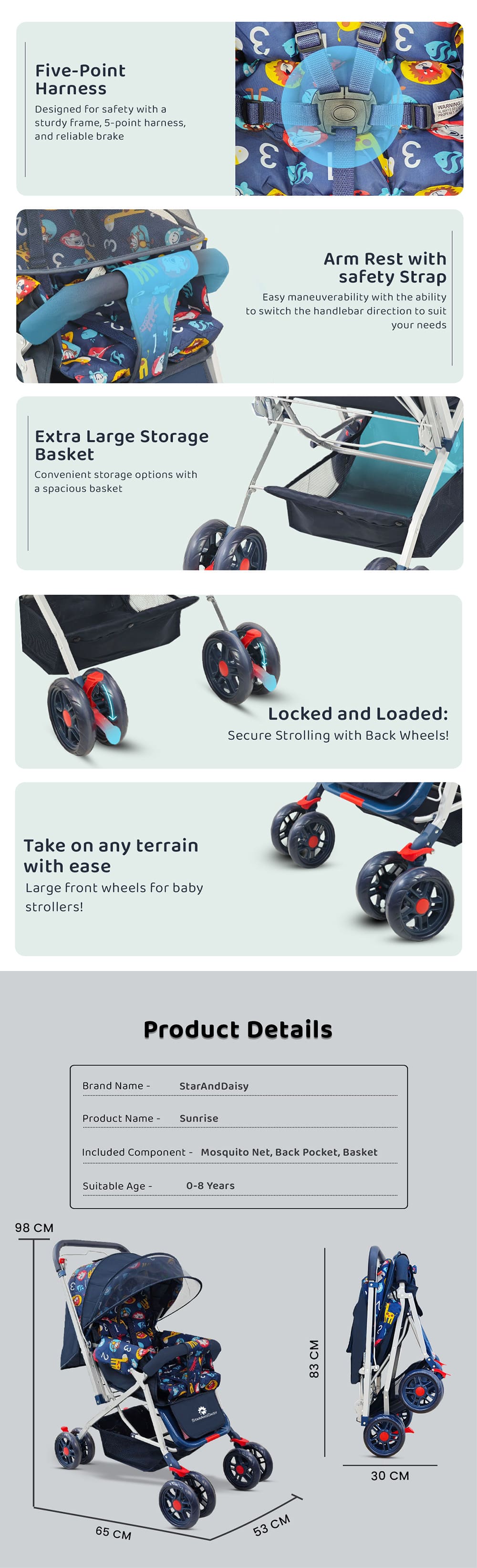 Specification of Baby Stroller