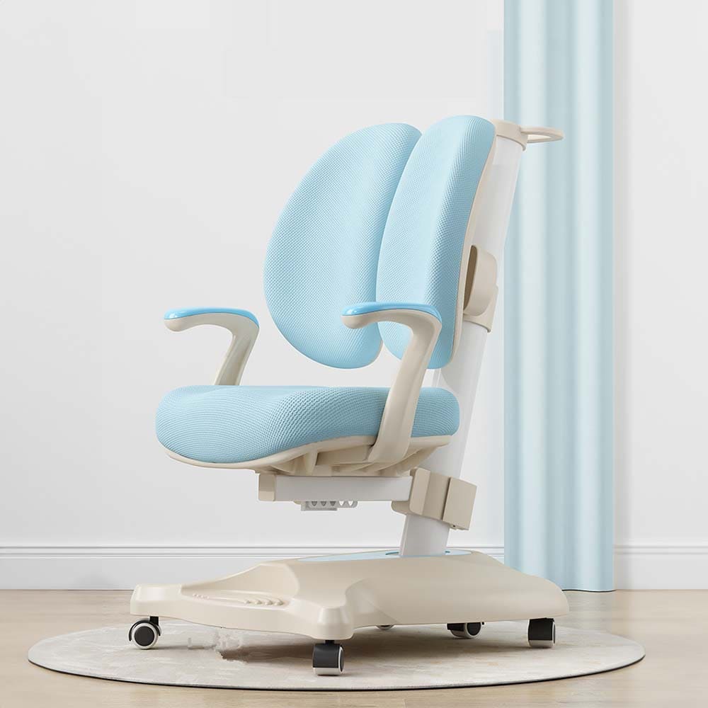 StarAndDaisy Study Chair for Kids, Students Chair for Study Table for Supportive Backrest & Armrest - 037- Blue