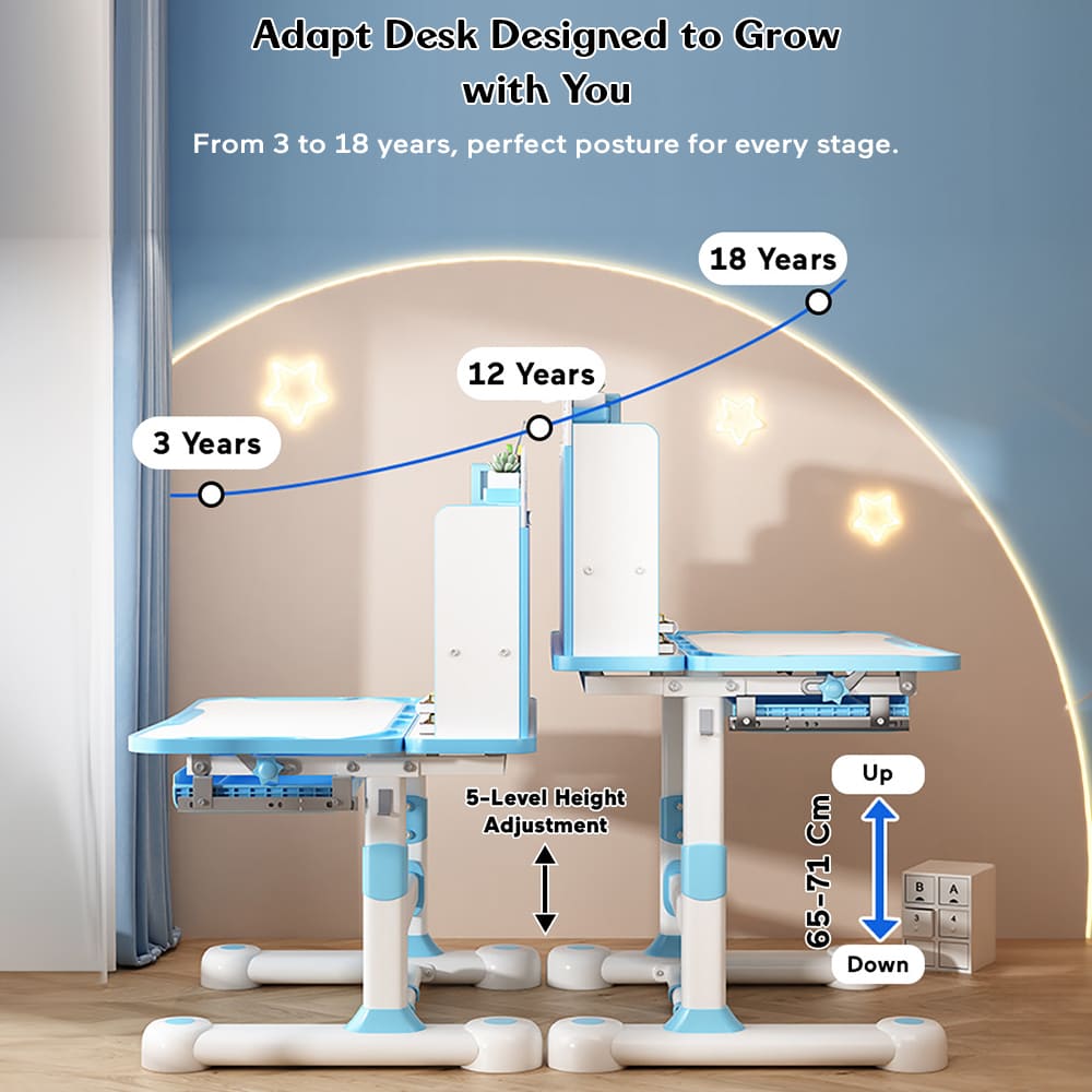 Study Table with Chair Set for Children