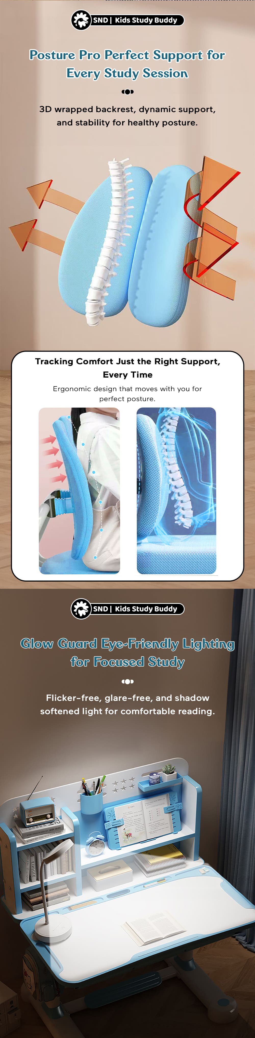 Sturdy Table with Heigh Adjustable