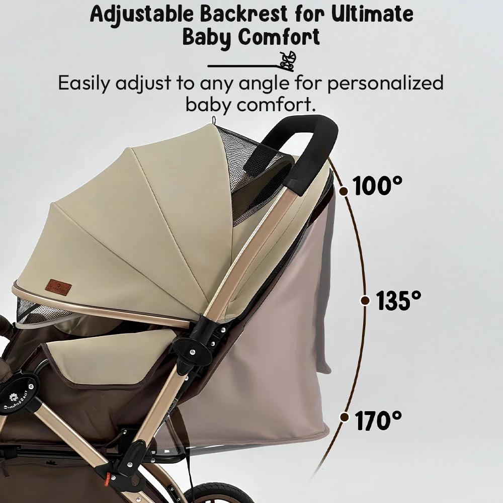 stroller brown