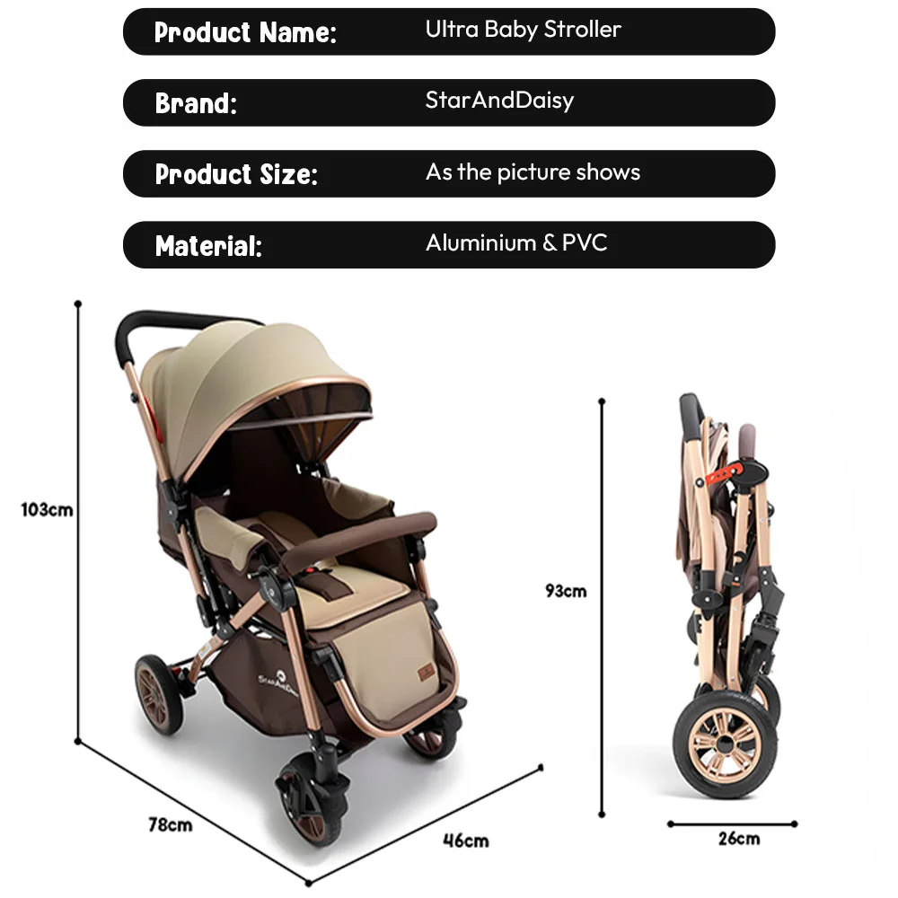 stroller brown