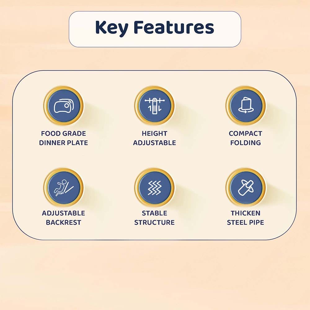 Adjustable Baby high Chair