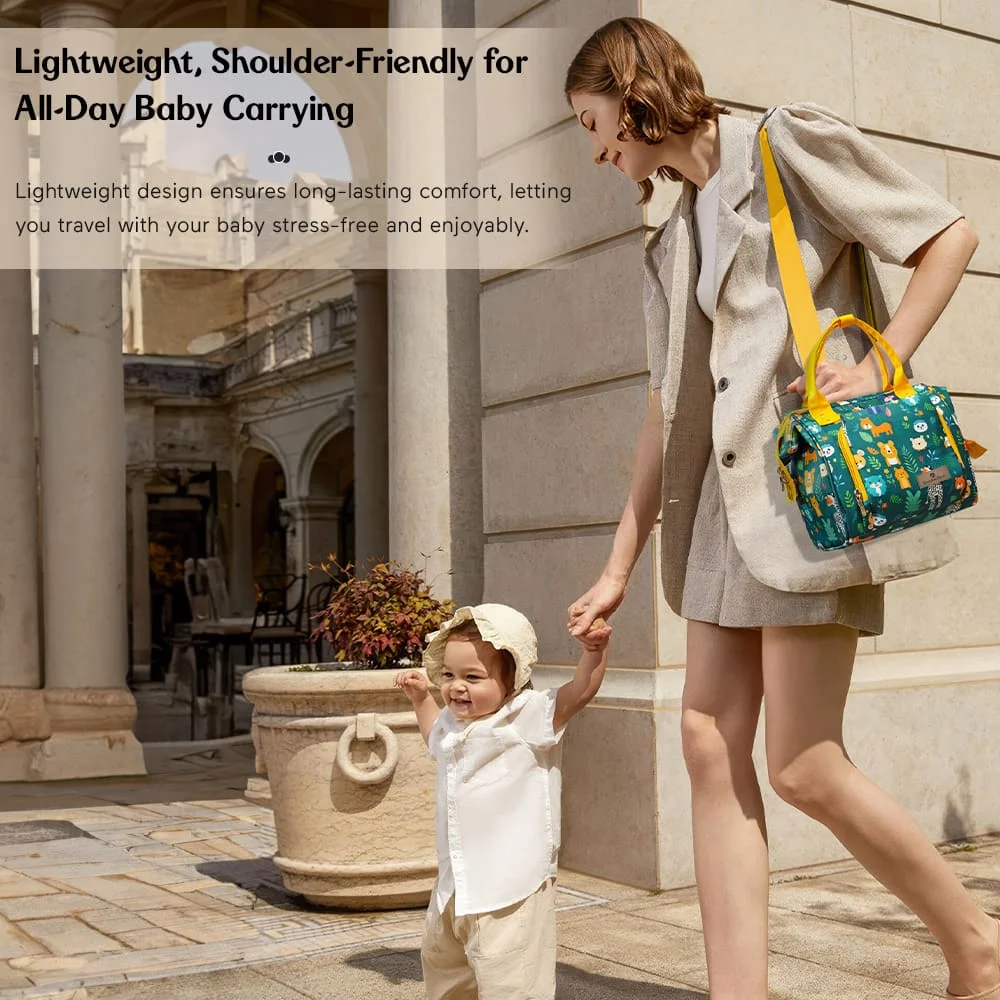 Portable diaper bag