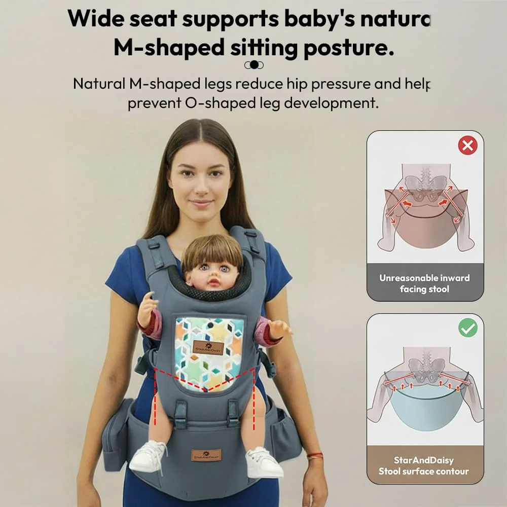 baby carrier Grey