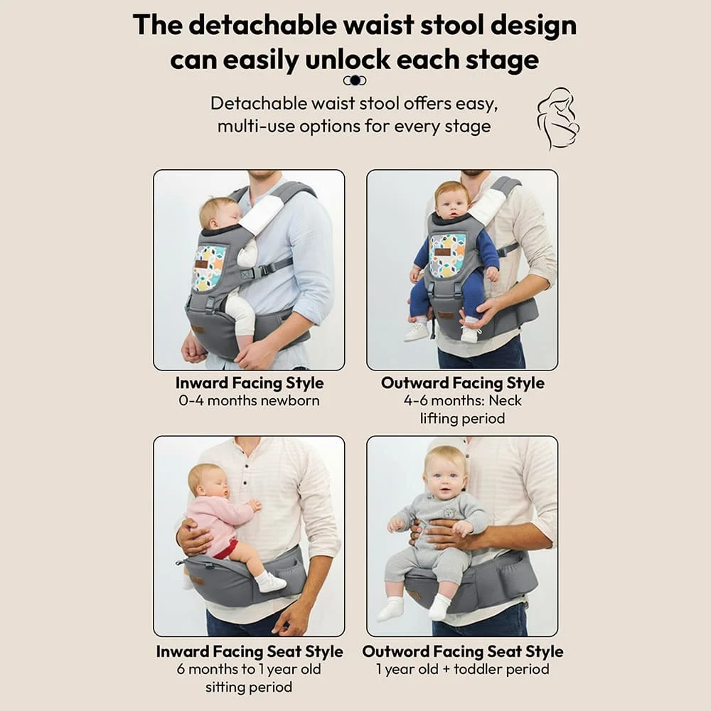 baby carrier Grey