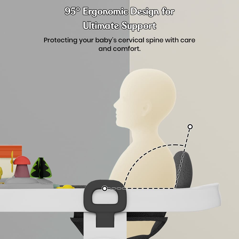 Walker with Safety Harness