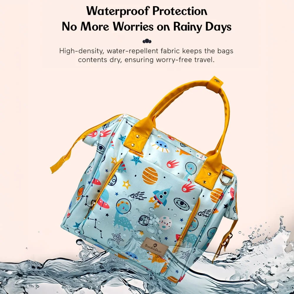 Waterproof diaper bag