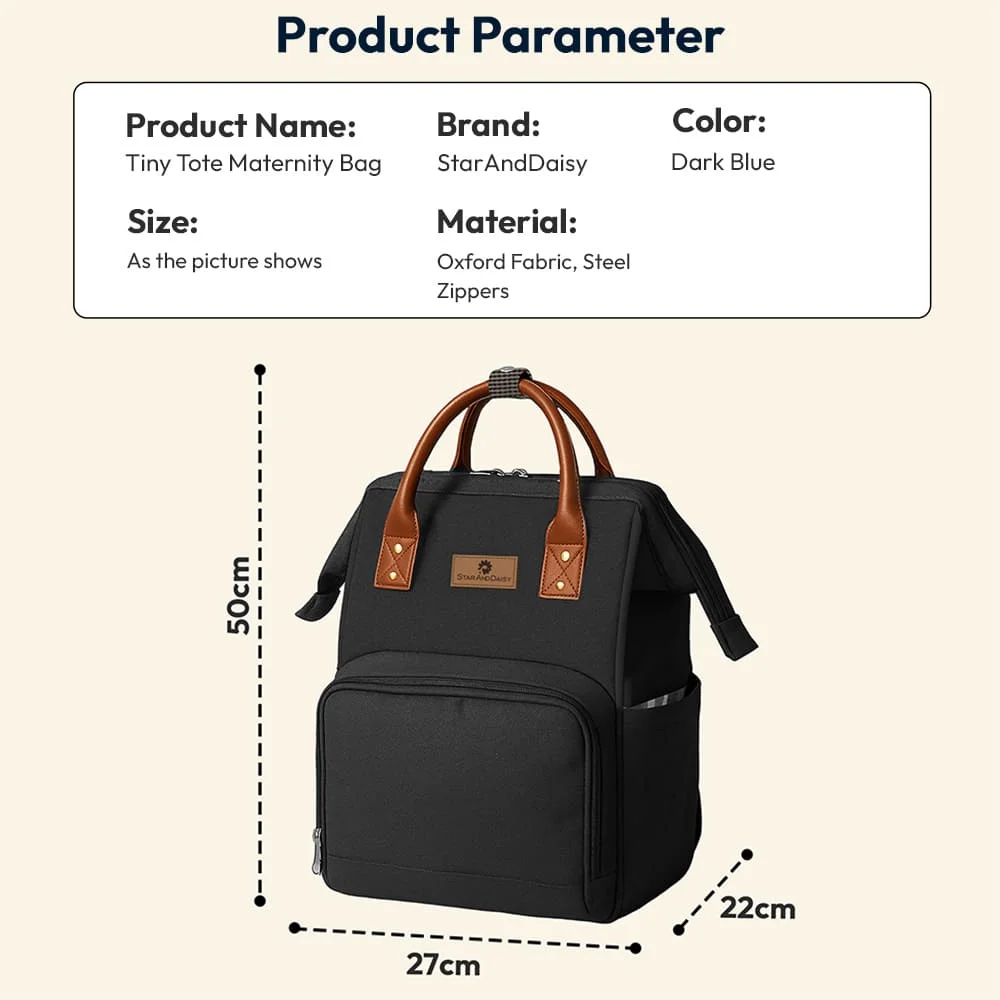 Dimensions of backpack