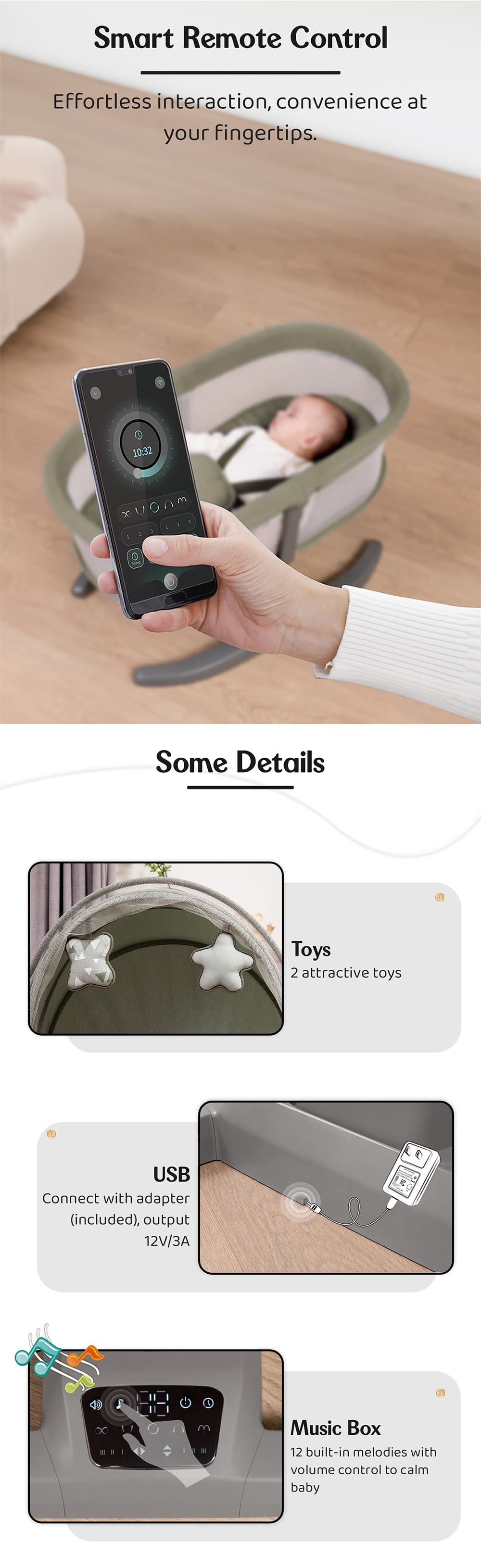 Baby Co-Sleeper Bassinet Baby Co-Sleeper Bassinet