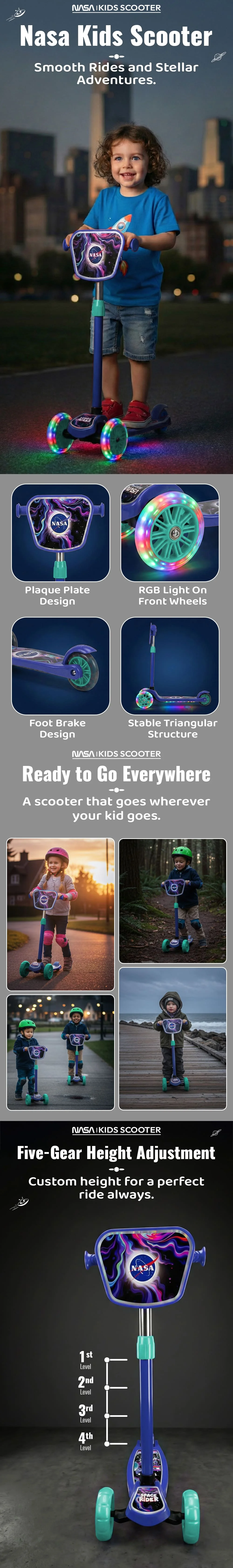 Nasa Kids Scooter