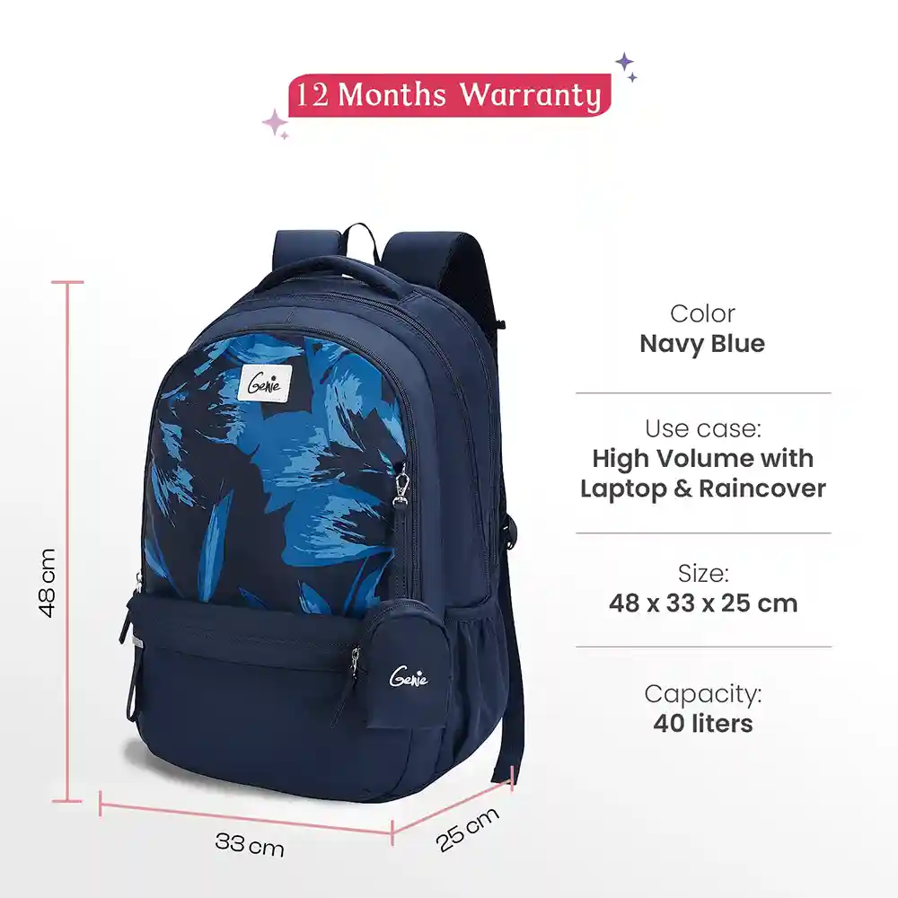 Genie Aria 40L Travel Friendly Bag