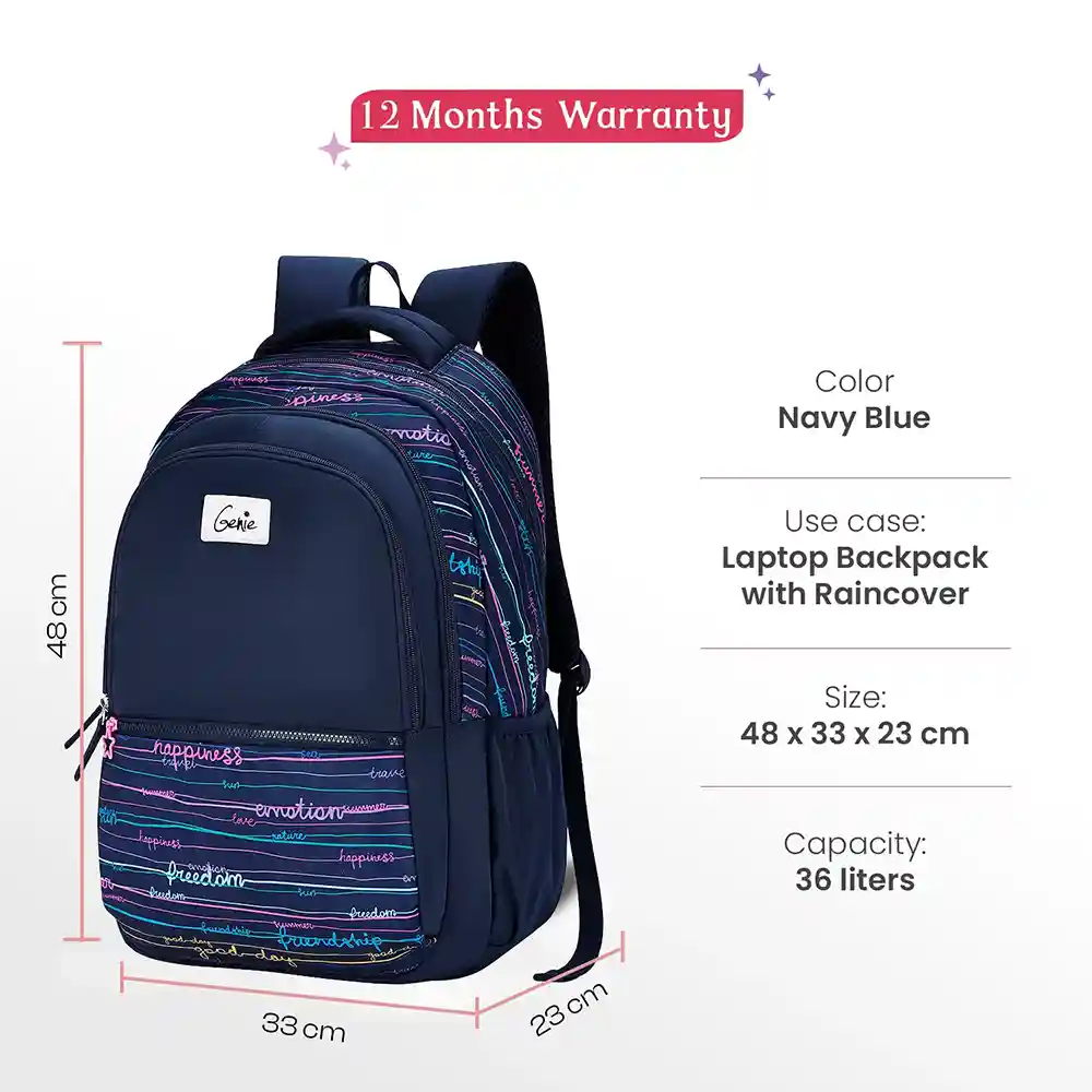 Genie Ocean 36L Laptop Backpack – Durable & all-weather ready!