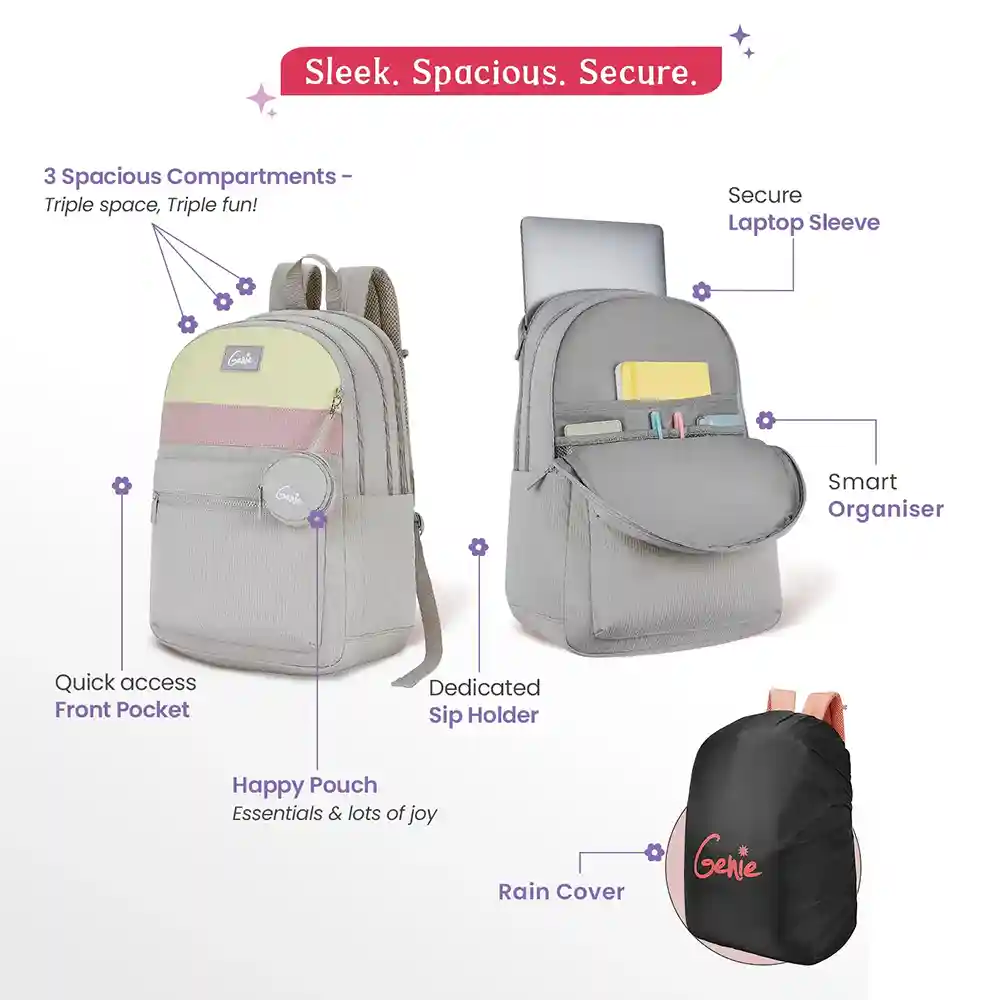 Genie Essence 27.5L Trendy Backpack