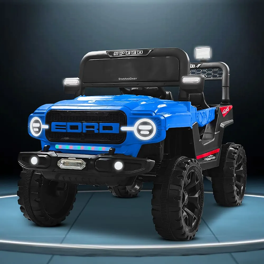 StarAndDaisy Premium Ride On Remote Control Jeep For Kids