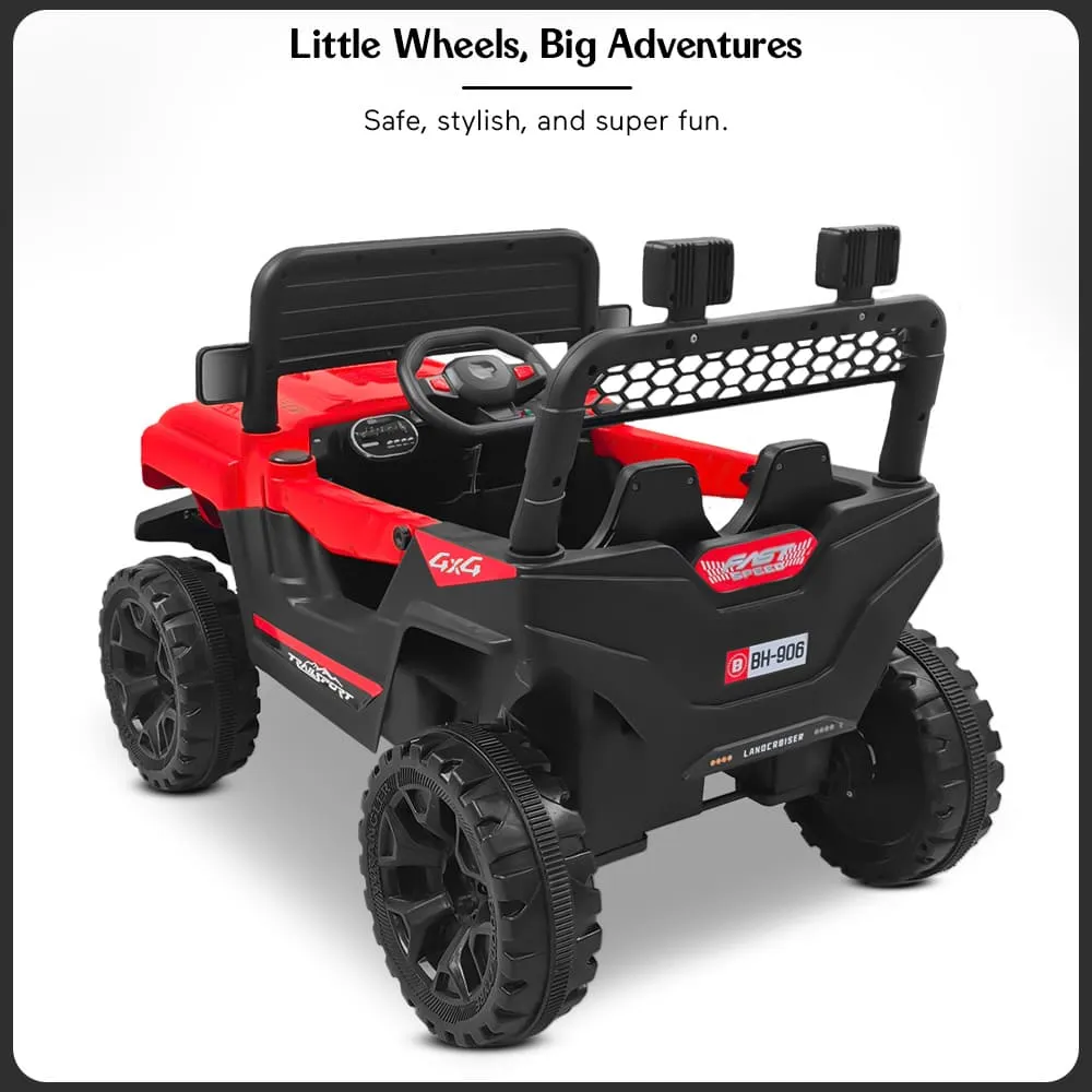 StarAndDaisy Luxury Ride On Remote Control Jeep For Kids