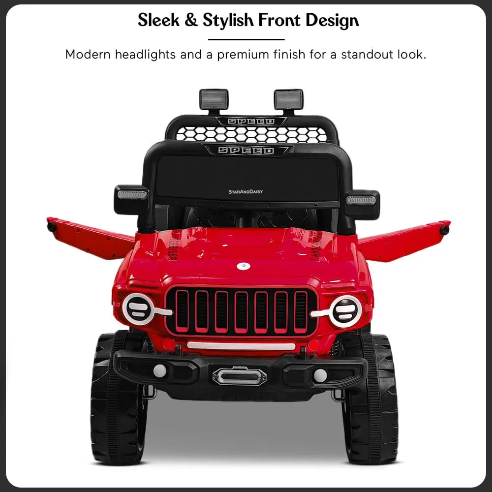 StarAndDaisy Ride On Jeep For Kids